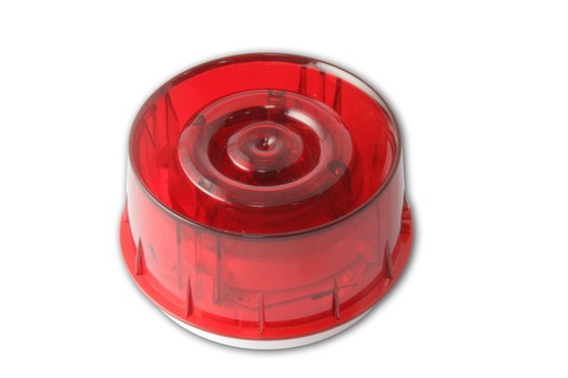 [WSS-PR-N05] ADDRESSABLE SOUNDER STROBE RED LENS. RO (MI-WSS-PR-N)