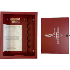 [FHSC-S] FIRE PHONE CABINET HOLDS 6 PHONES.